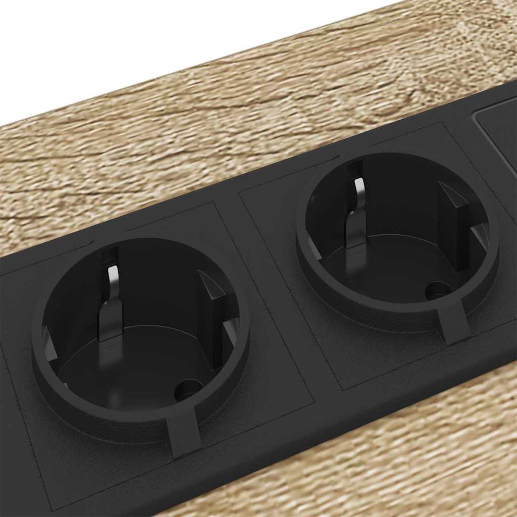 Nightstand Sonoma Oak 30 X 48 X 61 Cm Particleboard
