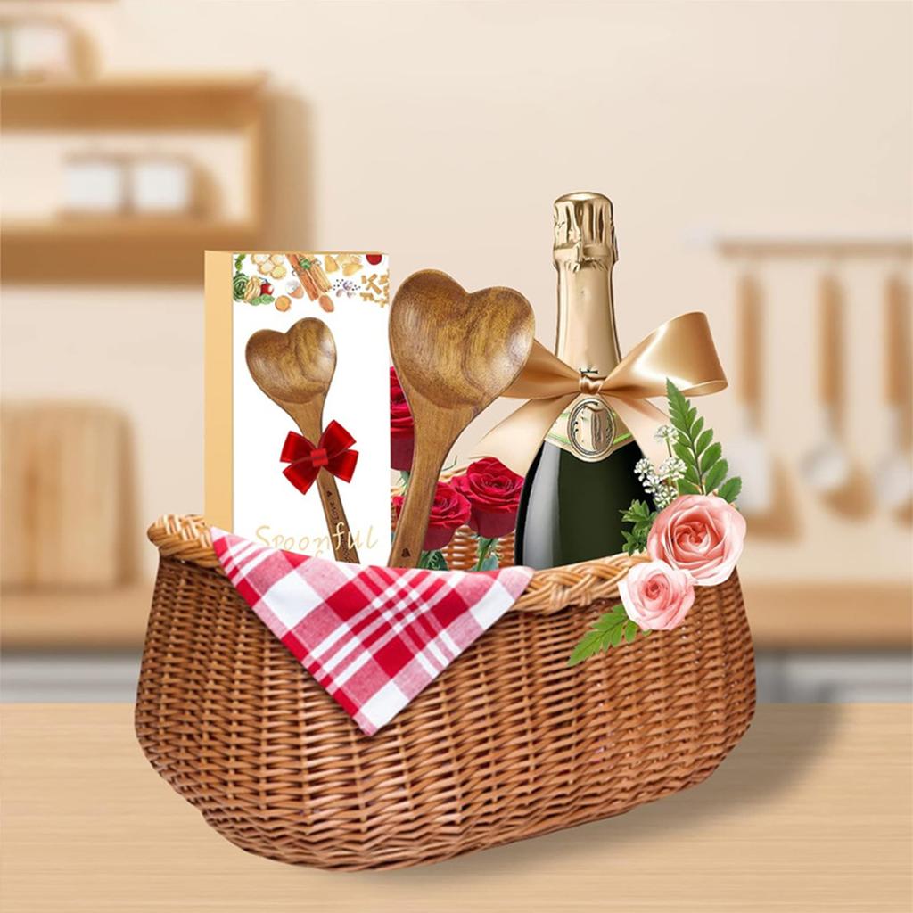 Heart Shaped Wood Spoon Mixing Spoons Kitchen Utensils Teaspoons Heat Resistance Long Handle Coffee Spoon Easy To Use