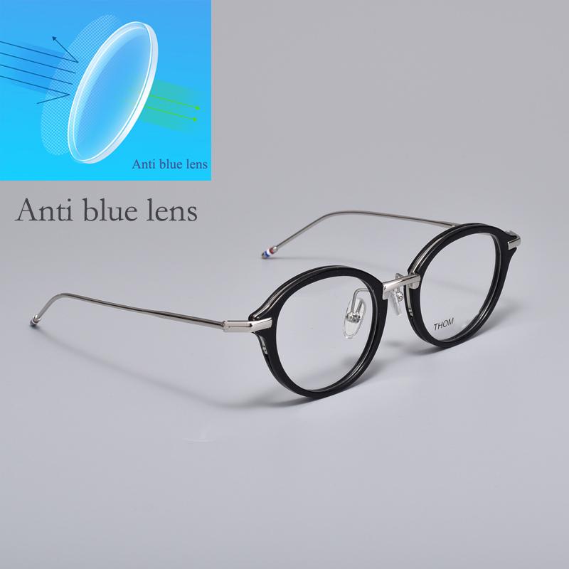 GENTLE Anti Blue Light Square Women Men Titanium Glasses Frame Optical Glasses TB011 Prescription Eyeglasses