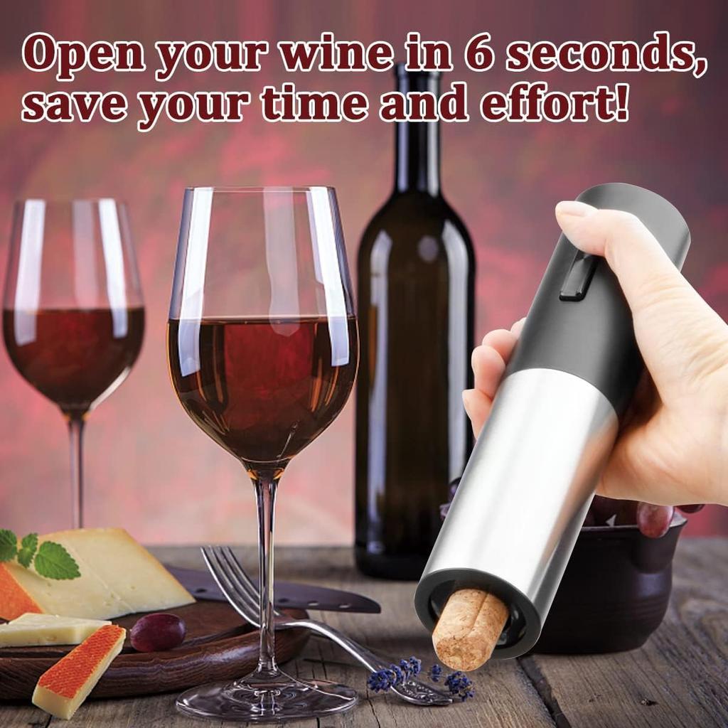 Automatic Electric Wine Openers for Beer USB Rechargeable Beer Bottle Openers Corkscrew Wine Beer Cap Opener Kitchen Accessories