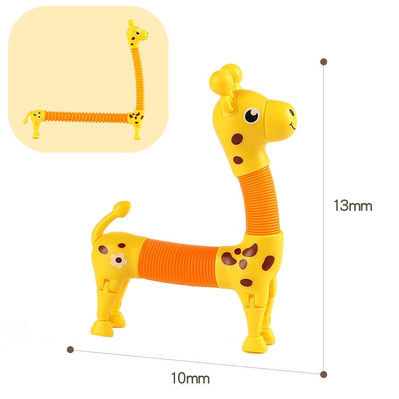 Children's Cartoon Animal Stretch Toy - Decompression & Multi-Shape Fun for Kids