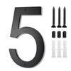 8inch 3D Suspension House Number Black Address Number High Quality Hotel Room Number  Door Use