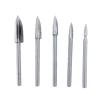 7Pcs Wood Carving Engraving Drill Accessories Bit Fitment For Rotary Tools 6mm Shank Woodworking Chisel Insert Cutter