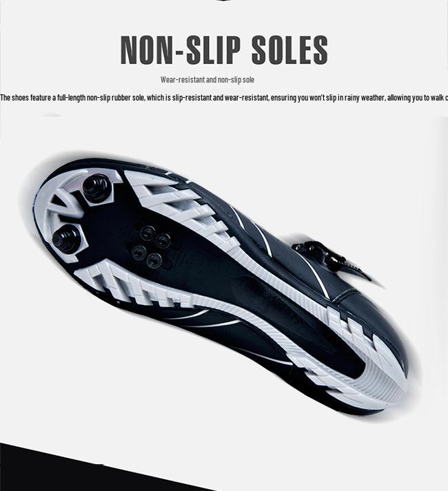 Scarpe da Ciclismo con Suola Rigida e Attacco Rapido Primavera/Estate per Coppie: Compatibile con Bici da Montagna/Strada, Design Ampio Inferiore
