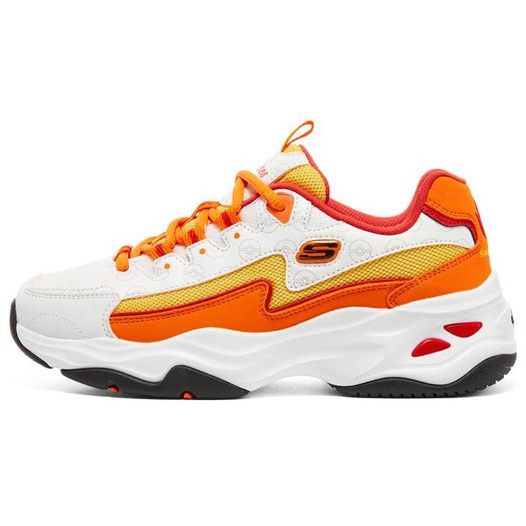 (WMNS) Skechers D Lites 4.0  White Orange  Women s 800004-WOR EU 35