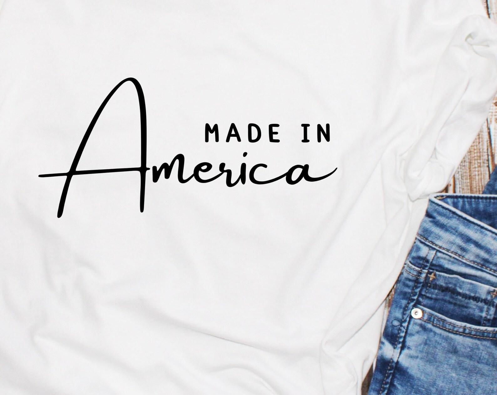 Made in America, patriotic tshirt, great holiday gift, fun patriotic shirt, Made in the USA tshirt XL