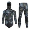 7MM Camouflage Two-Piece Wetsuit: Cold-Proof, Thickened Freediving & Fishing Gear