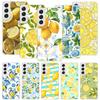Sommerfrüchte Zitrone Handyhülle Für Samsung Galaxy S26 S25 Edge S24 S23 FE S22 Ultra S21 Plus S20 + Fundas Cover Coque Galaxy S25