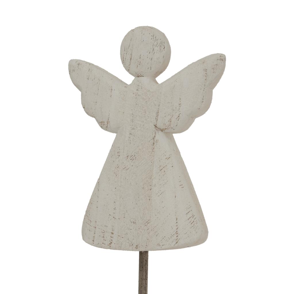 Hill Interiors White Washed Angel Christmas Decoration