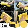Car Wash Microfiber Towel 30x30cm/60cm Car Cleaning Drying Cloth with Hemming Car Care Detailing Wash Towel
