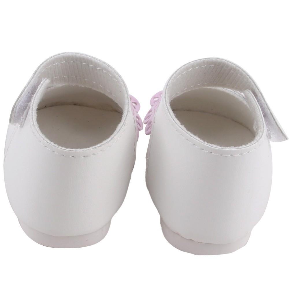 8cm Size Reborn Doll Shoes Ruffle Design Mini Gossip Shoes Baby Shoes Doll Shoes  For 55cm Dolls