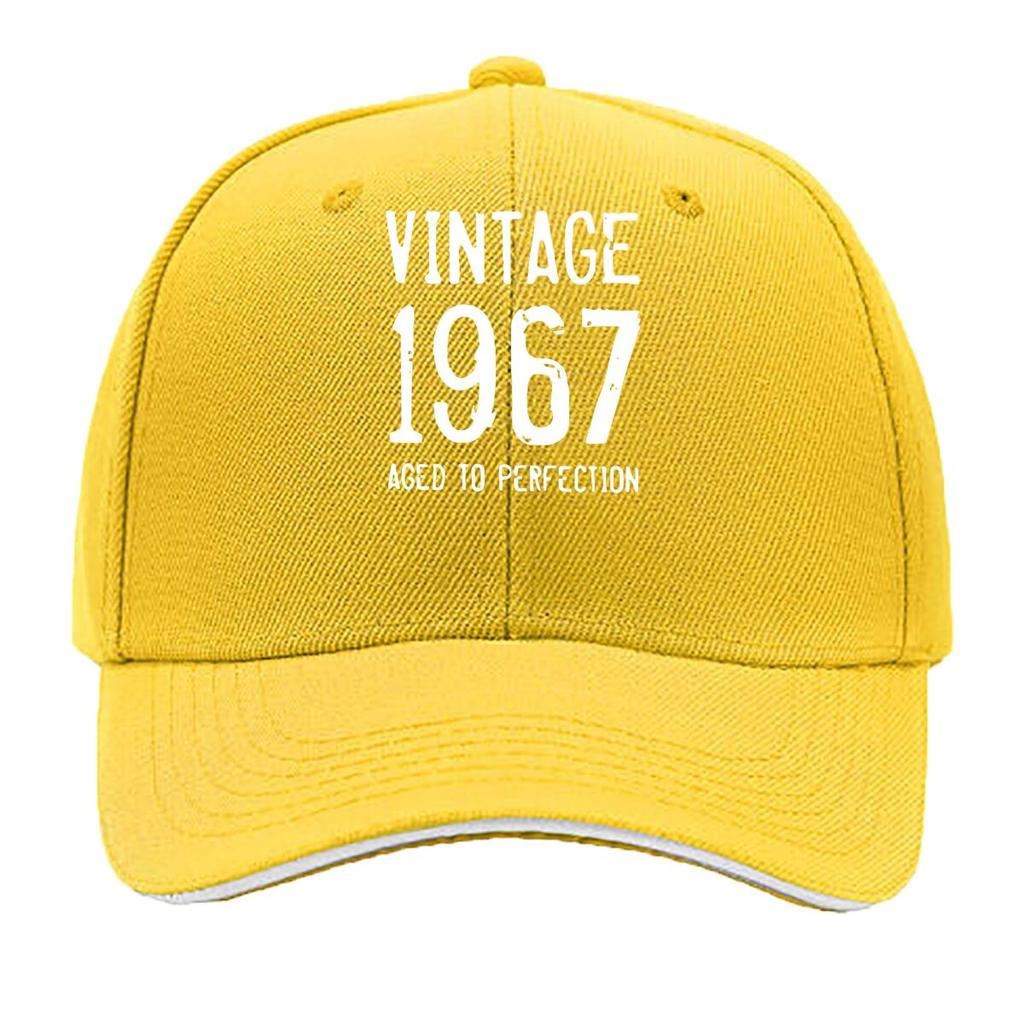 MAKEFGE Vintage Distressed Adjustable Unisex Hat with Retro Lettering Lightweight for Outdoo Sandwich Baseball Cap