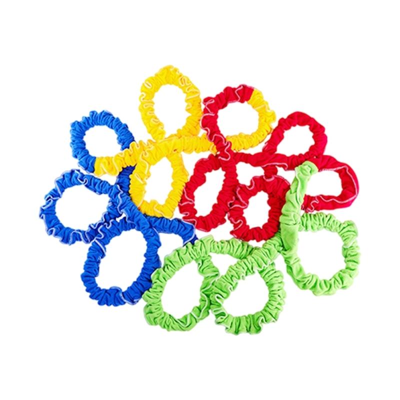 

Cooperative Stretchy Bands Tear Resistant Fleece Exercise Bands Portable Teamwork Exercise Bands Playground Equipment
