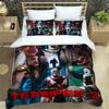 Terrifier Horror Printed Bedding Sets Exquisite Bed Supplies Set Duvet Cover Bed Comforter Set Bedding Set Luxury Birthday Gift