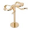 Bow Curtain Holdback Multifunctional Stylish Wall Mounted Metal Bowknot Tieback for Living Room