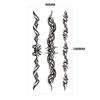 English Tattoo Sticker Feather Red Lip Totem Arm Circle Set Simulation Waterproof Tattoo Sticker