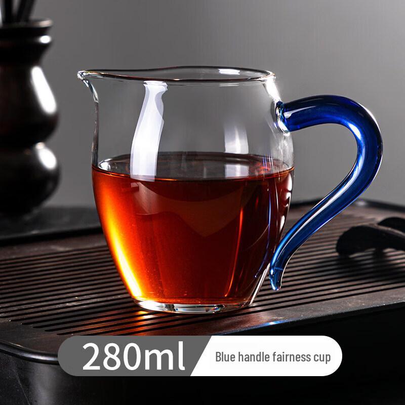 Heat-Resistant Glass Tea Pitcher with Filter