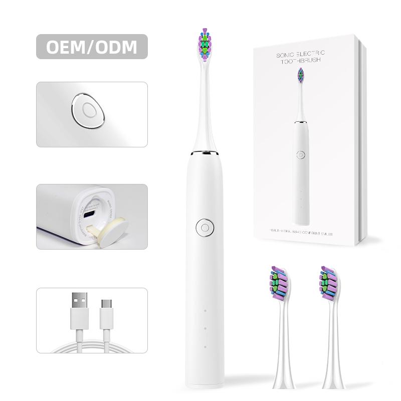 Baolijie SN302 Intelligent Electric Toothbrush Acoustic Wave Type with Dupont Soft Hair for Adults