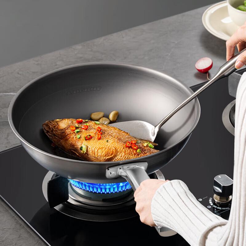 KBH 4th Gen 32cm Titanium Non-stick Wok