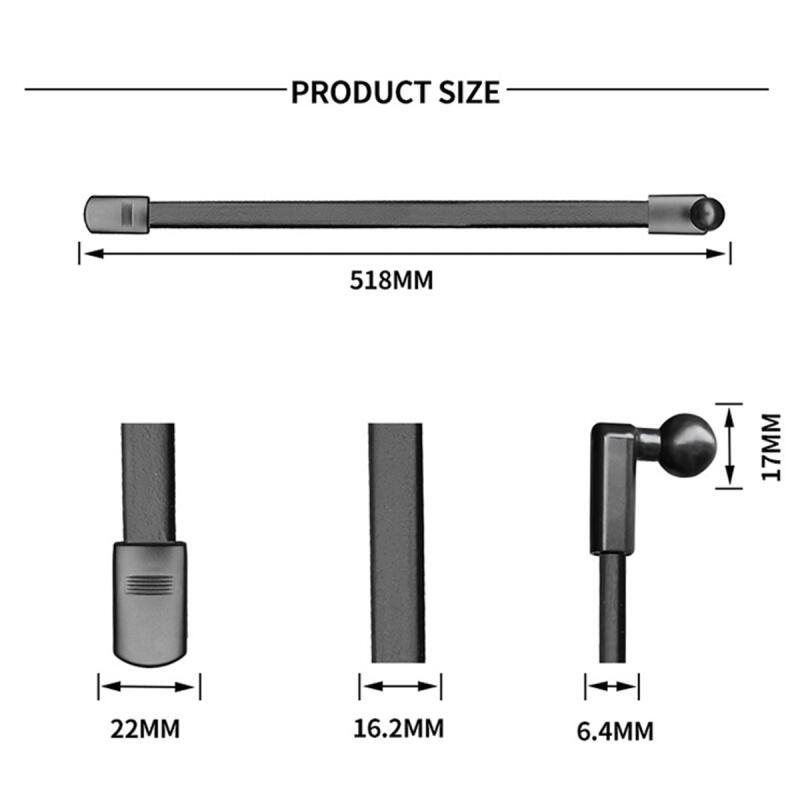 HdoorLink Kinderwagen-Telefonhalterung mit magnetischer Saugnapf-Flexibler Schwanenhals-Telefonhalter Handyhalter für Kinderwagen Laufband Spin Bike