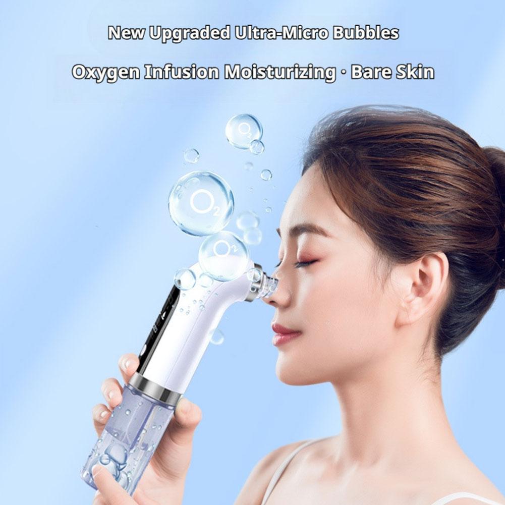 Blackhead Remover Machine, Electric Pore Vacuum, Acne Remover, Facial Exfoliation Deep Cleaning Water Circulation Beauty Device