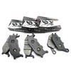 Motorcycle Front Rear Brake Pads Kits For YAMAHA FZ6 Fazer 600 2004 2005 2006 2007 2008 FZ600S FZ6N FZ6S FZ 6 S N