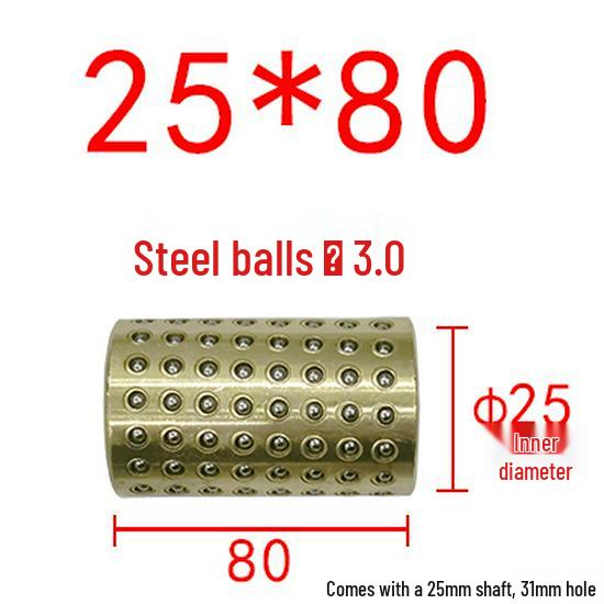 Golden Copper Ball Bearing Cage Mold Guide Bush Holder