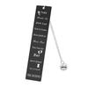 2024 Teacher's Day Engraved Round Pendant Bookmark - Student & Teacher Souvenir Gift