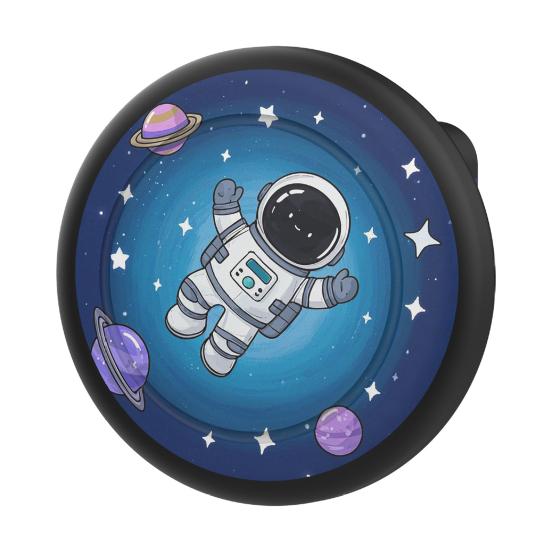 Silicone Protective Cover for Airtag Cartoon Decorative Holder Anti-Impact Case with Invisible