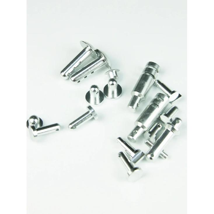 Aluminum Alloy Body Pins Battery Box Rear Wing Tank Gear Cover Pin Fit HPI Rovan Baja Buggy 5B SS 5T King Motor 1/5