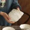 Retro Chinese High-Temperature Resistant Ceramic Bowl – Versatile for Rice, Noodles, Desserts, Soups