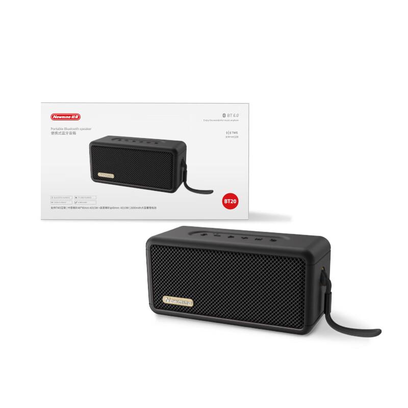Newman BT20 HIFI Bluetooth Speaker CN plug (adapter included)