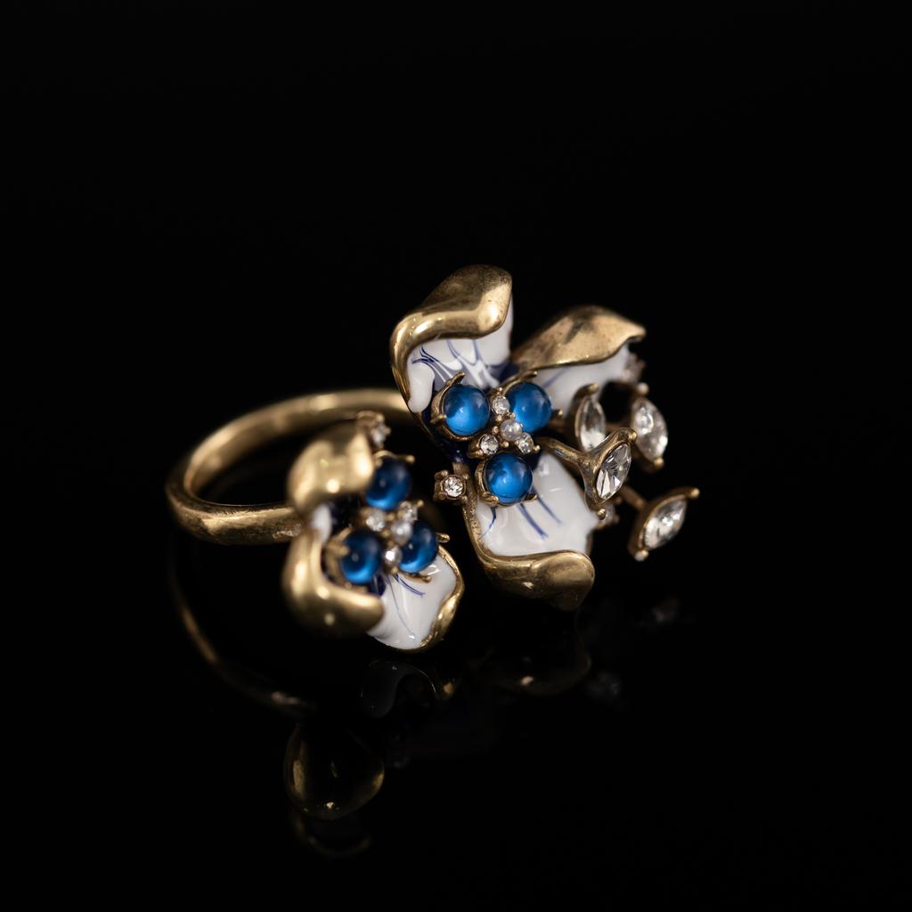 Medieval Copper Alloy Ring, Retro Court Style, High Sense Female Designer Temperament, New Ring