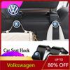 W162Car Sticker For VW Jetta MK5 Golf 2Pcs Car Interior Portable Seat Back Hooks For Volkswagen Tiguan T-ROC R Scirocco G