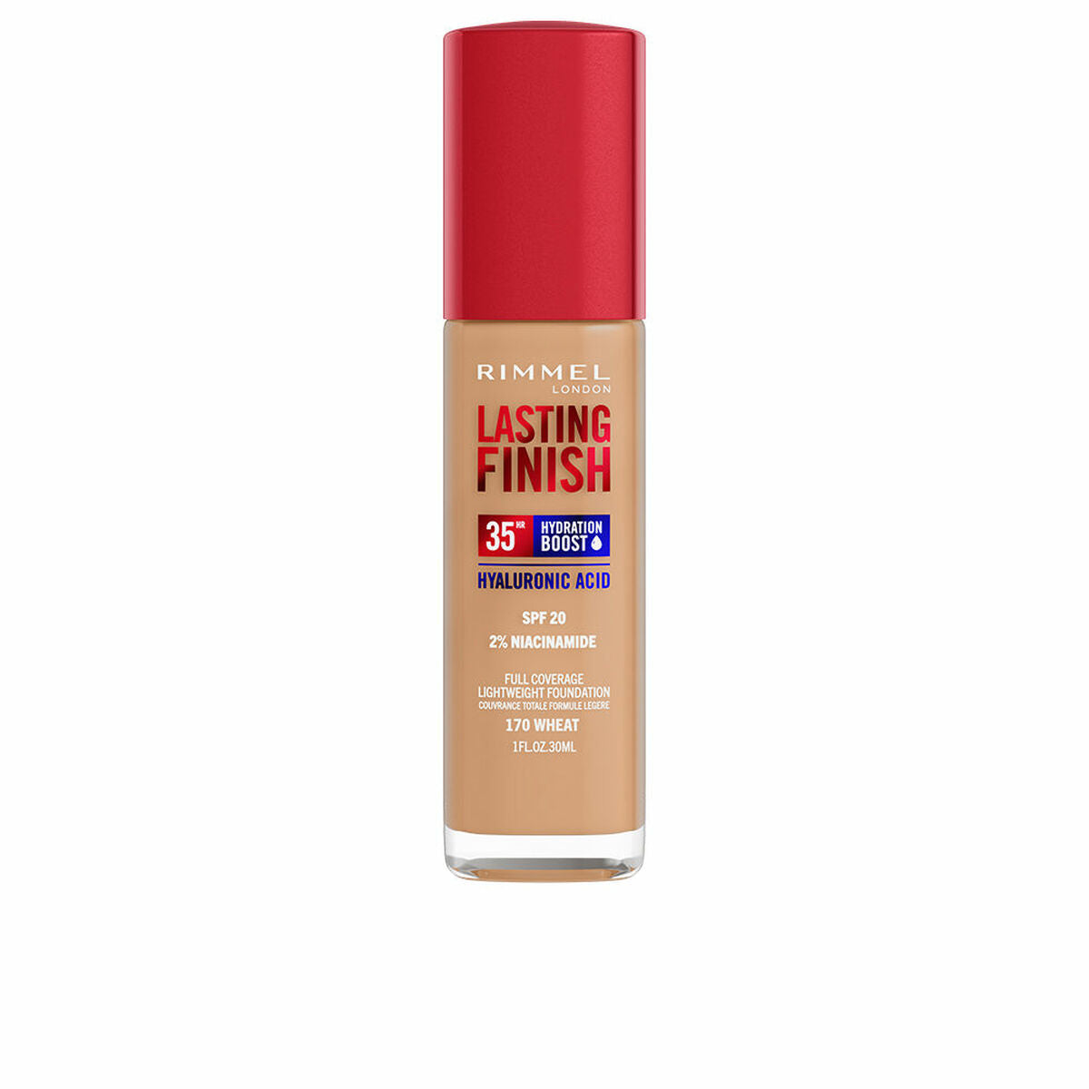 

Rimmel London Lasting Finish Creamy Makeup Base No. 170 Wheat Spf 20 30ml