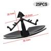 25 Pcs Hood ulation Retainers FOR Civic 2012+ Clip Hood Rivets Fastener