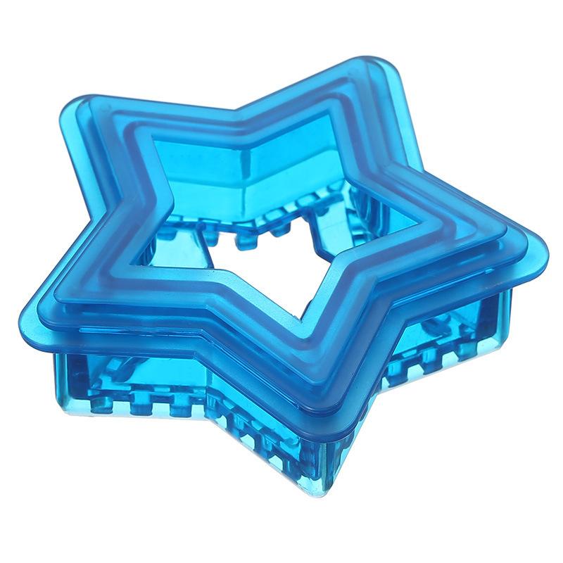 

3 шт. трафареты для сэндвичей пищевой полипропилен круглый звезда одинокое сердце в форме толстого прочного сэндвич-резака для детей и девочек