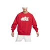 NIKE Sportswear Men's Club Fleece Crewneck Sweatshirt University Red FZ6374-657