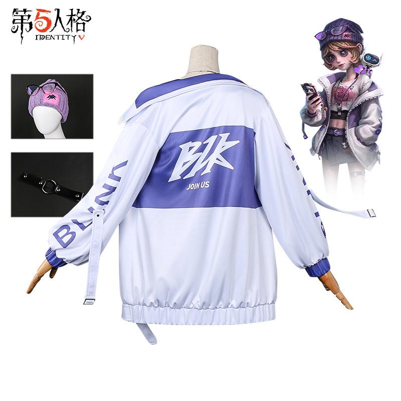 The Fifth Personality Mechanic Cos Suit, the Mechanic Tracy Cosplay Suit, the Captain of the BLK Team of the Second E-sports Team