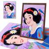 Diamond Mosaic Colorful Diamond Painting Snow White Full Round Embroidery Cartoon Creative Hobbies Wall Decor