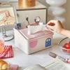 Big Capacity Tissue Storage Box House Shape Desktop Storage Holder Tissue Paper Box  Desktop