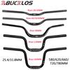 BUCKLOS Τιμόνι MTB 580/620/720/780MM Τιμόνι Ποδηλάτου Χελιδόνι 25.4MM 31.8MM Τιμόνι Ποδηλάτου Βουνού Αλουμινίου Riser