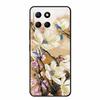 3D Emboss Case For Honor Play 9A 2024 X5b Plus X8C X6C 4G Phone Case 9 A X 8 6 C Coque Flowers Black Silicone Soft Back Cover