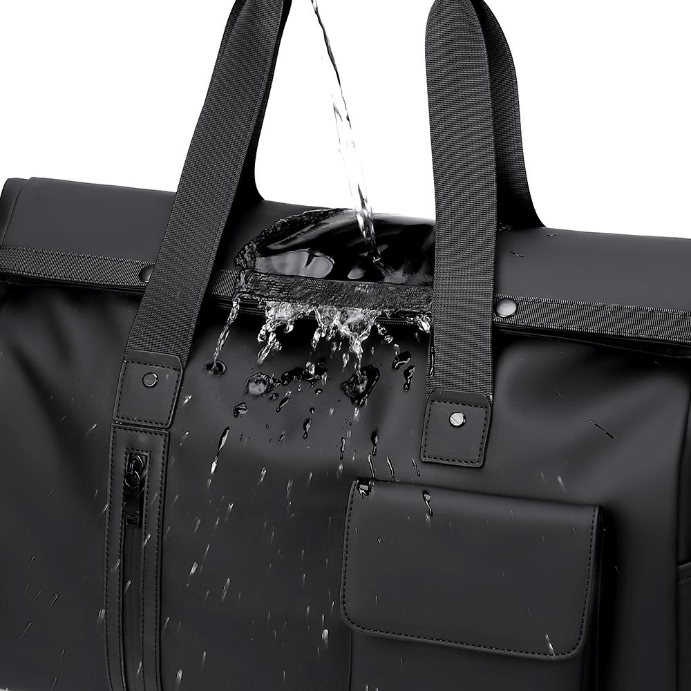 Geantă de voiaj pentru bărbați, geantă de bagaje impermeabilă, capacitate mare, geantă de sport crossbody, geantă de fitness, geantă de mână pentru bărbați
