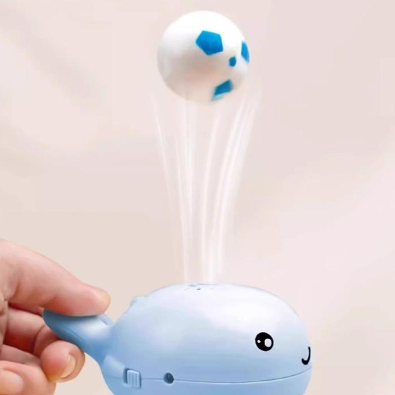 Soccer Round Styles Whale Floating Cats Toy Electric Motion Round Designs for Cats and Kittens Indoor Entertainment