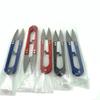 Compact Stainless Steel U-Shaped Thread Trimming Scissors for Cross-Stitch and Gauze