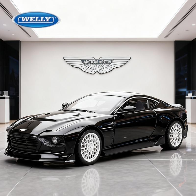 

WELLY 1:24 Aston Martin Valour Supercar Alloy Car Diecasts & Toy Vehicles Car Model Miniature Scale Model Car Toy For Children чёрный