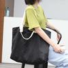 IELGY Korean version of casual large-capacity nylon handbag, simple literary Mori canvas bag