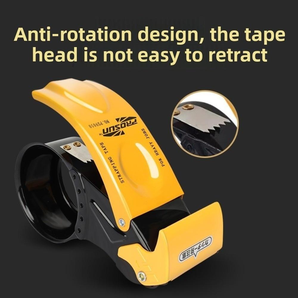 Convenient Tape Dispenser Metal Box Sealing Machine Packing Tool Tape Cutter Holder Warehouse