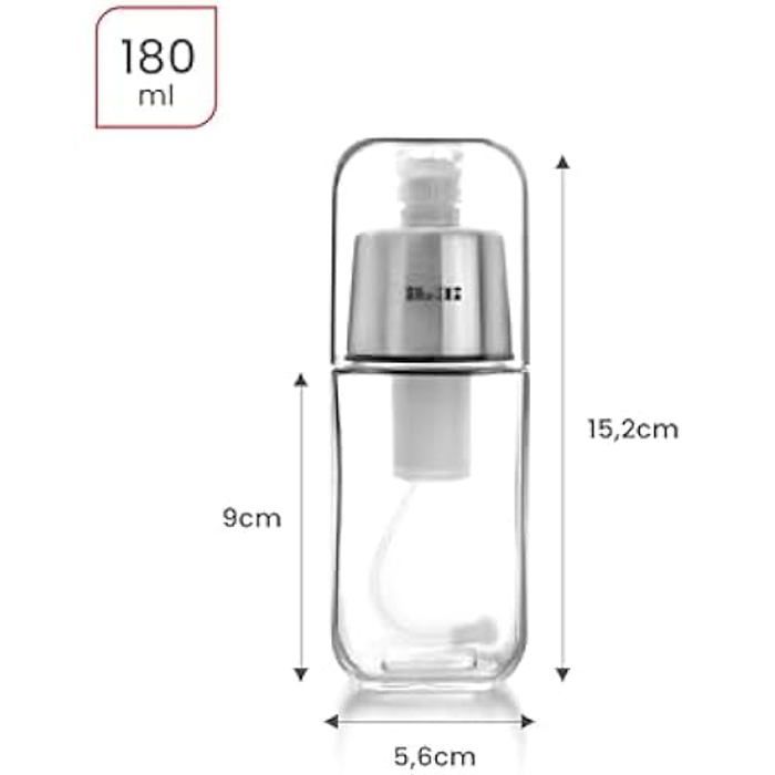 Pulvérisateur - IBILI - Huilier spray - Verre durable - 180 ml - Cuisine saine